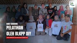 Hari Terakhir Pelatihan BLKPP DIY Resmi Ditutup oleh Kepala BLKPP DIY